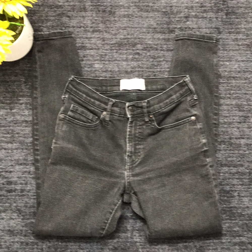Everlane Faded Black Skinny Jeans - Picture 2 of 4